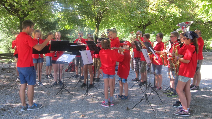 Softshelljacken Jugendmusik Niederbüren