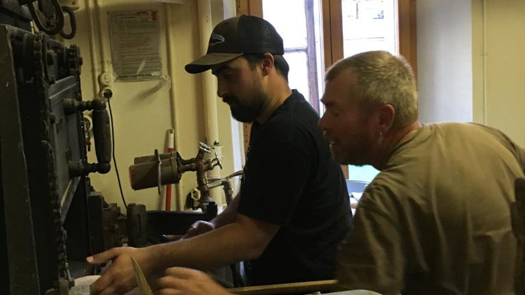 Rénovation du four à pain de Champsec