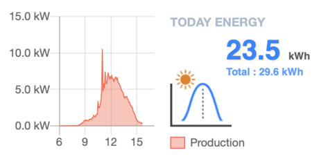 Die Sonne scheint für die Sunneblueme