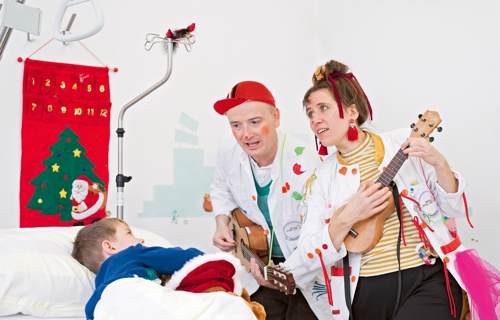 Ein Lachen für Kinder im Spital – 250 Besuche schenken