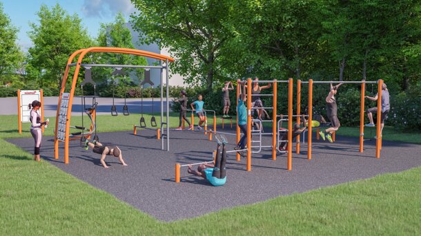 Outdoor Fitness Park Marbach 