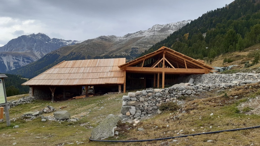 Restaurierung Alp Tamangur Dadora
