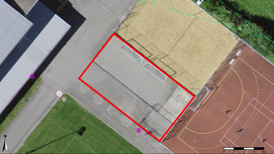 Erweiterung Beachvolleyball-Feld Flums