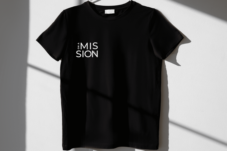 T-Shirt "ON A MISSION"