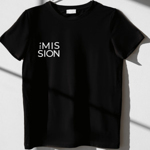 T-Shirt &quot;ON A MISSION&quot;