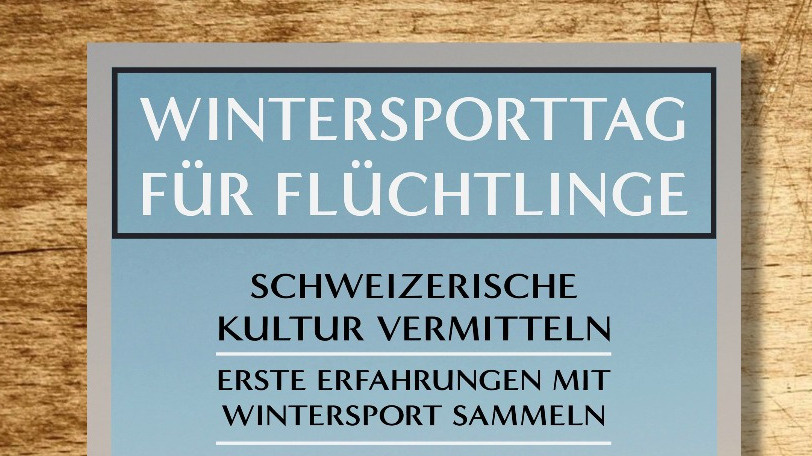 Wintersporttag für Flüchtlinge