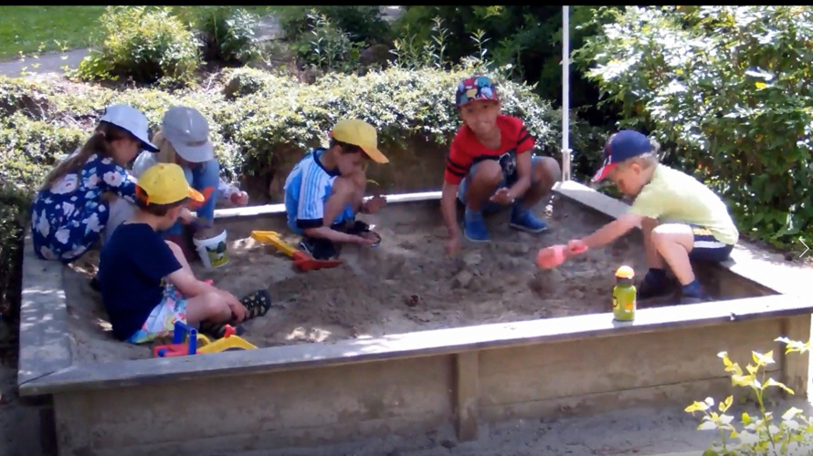 Umgestaltung Sandhaufen Kita Spatzenescht