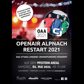 Openair Restart 2021 / 1. Mai 2021 Pfisternareal Alpnach