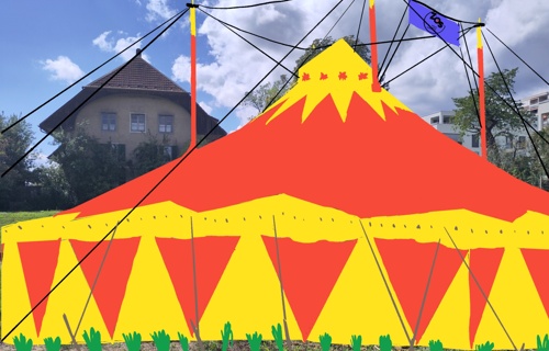 Zirkus Oase Solothurn im Zirkuszelt