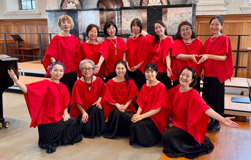 Gemeinsames Konzert der japansichen Chöre in der Schweiz