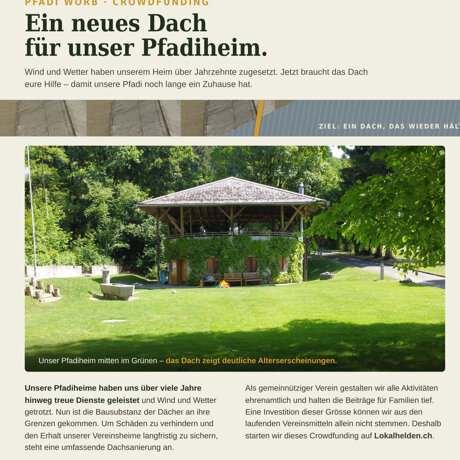 Start der Finanzierungsphase