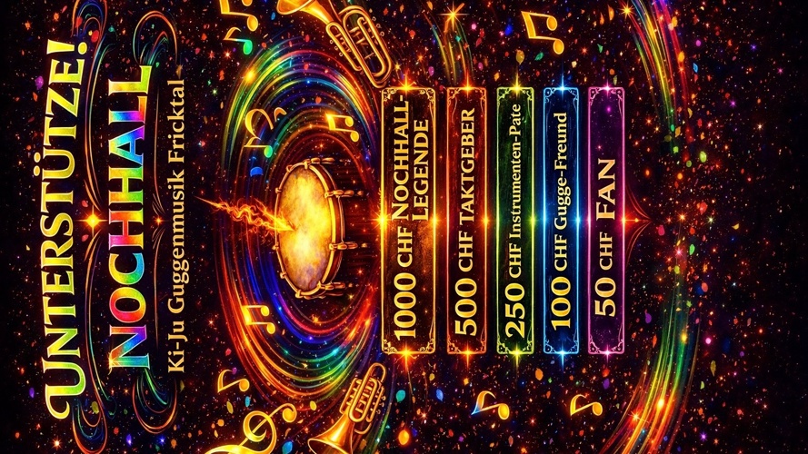 Nochhall Kinder und Jugend Guggemusig Fricktal