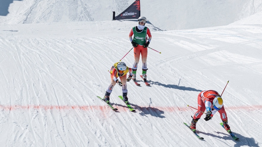 Objectif : poursuivre ma saison de skicross
