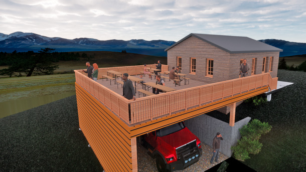 Unterstand für Pistenmaschine - Lokalhelden.ch - Crowdfunding Plattform