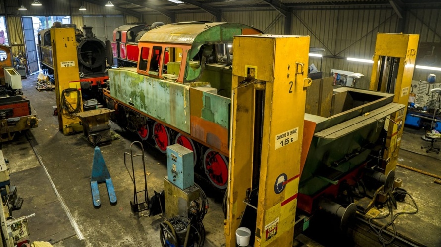 Révision locomotive E4/4 TKP 16 Slask