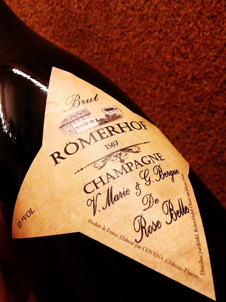 1 Flasche Champagner Römerhof