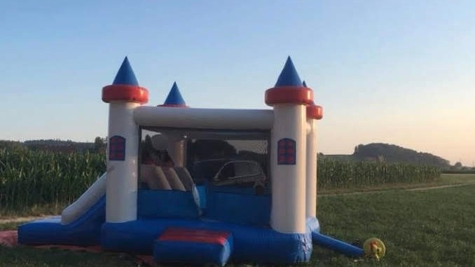 Kinderunterhaltung Hüpfburgen Rollenbahn