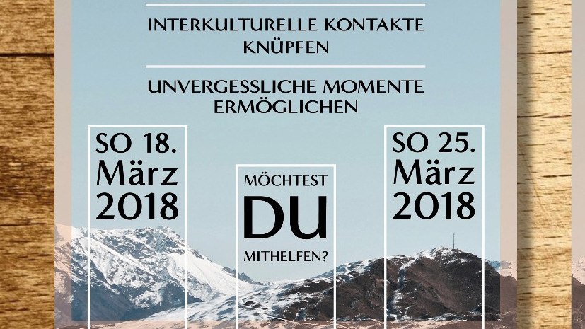 Wintersporttag für Flüchtlinge