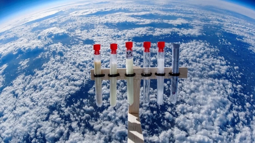 Ein Flug in die Stratosphäre