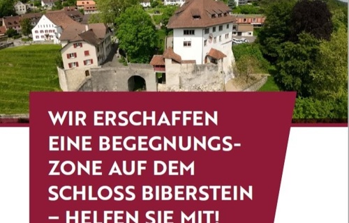 Begegnungsort auf Schloss Biberstein