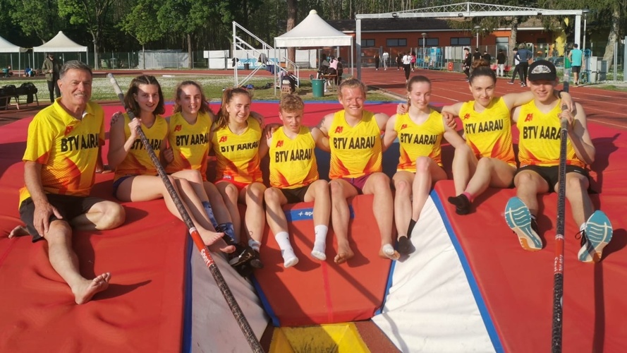 Neue Stäbe für neue Höhen - Stabhochsprung BTV Aarau Athletics