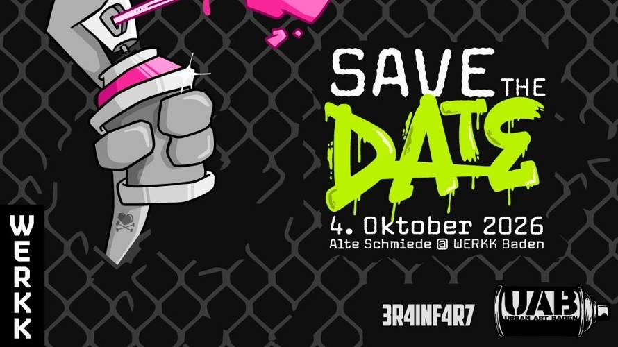 GRID & GLOW 2026 - Graffiti Jam im WERKK Baden