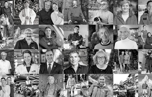 LES BELLES ÂMES DE ZERMATT: Livre photos de Dominique Derisbourg