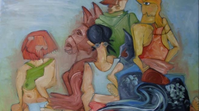 Die Kunstwerkstatt Flüeli-Ranft vermittelt kreativ.