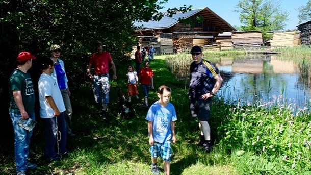 Sagi Weiher Sanierung "Alti Sagi Stockrüti"