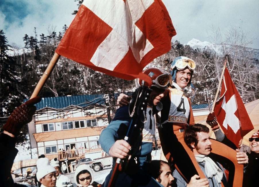 Bernhard Russis Startnummern, handsigniert