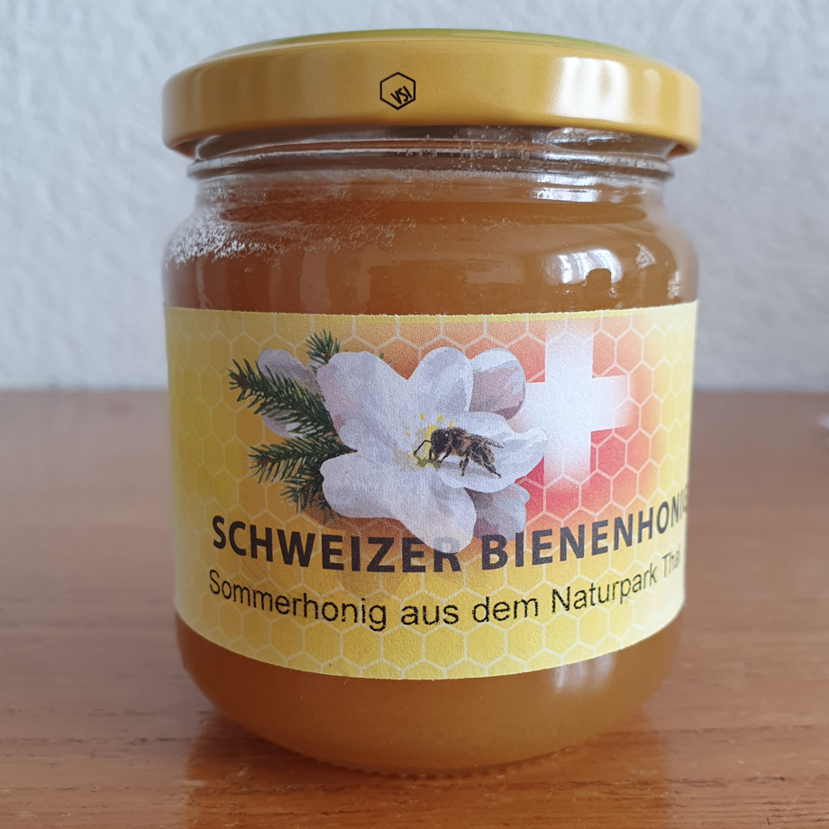 250gr-Glas Honig aus dem Naturpark Thal