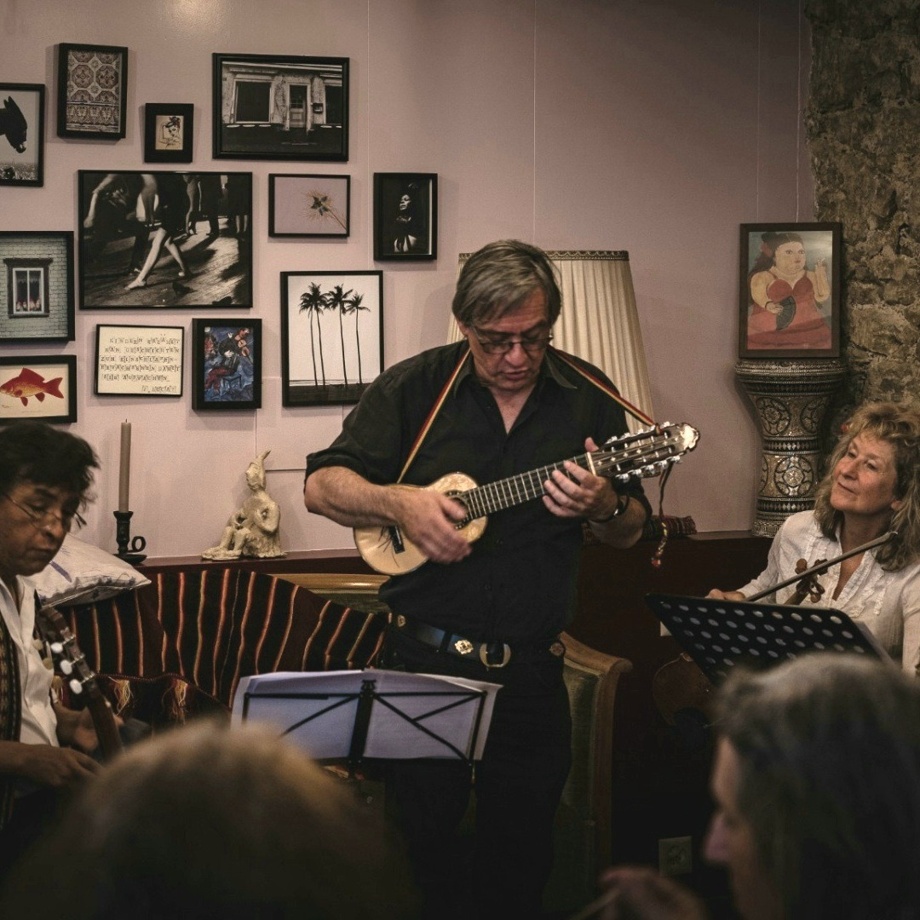 Sitz beim Konzert in der 1. Reihe