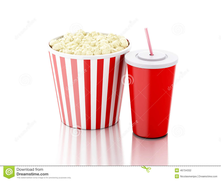 1 x Popcorn und 1 x Getränk während Vorstellung