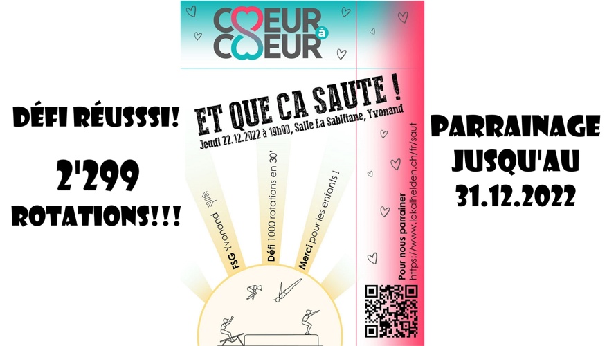 Et que ça saute! FSG Yvonand