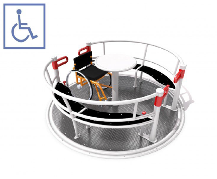 Rollstuhl-Karussell