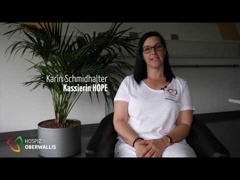 Interview Schmidhalter Karin, Kassier Hospiz Oberwallis HOPE