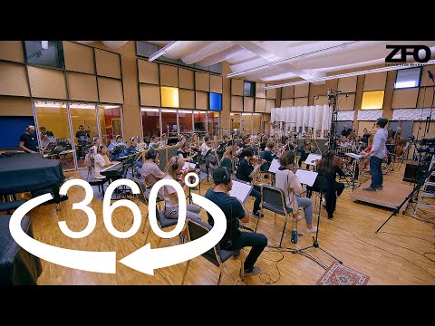 Zurich Film Orchestra Film Score Recording Session 360 Video