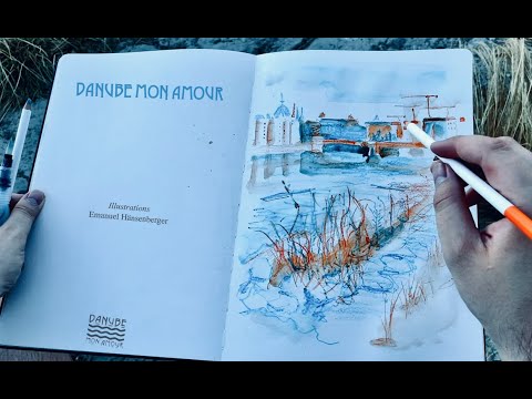 Emanuel Hänsenberger zeichnet DANUBE MON AMOUR