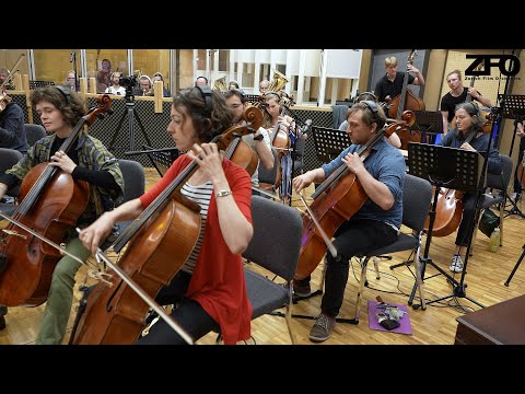 Zurich Film Orchestra recording session The Dark Knight Rises
