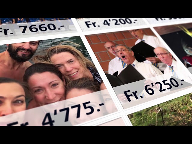 10 Millionen Franken Spenden Videomosaik