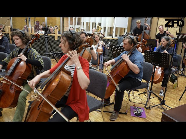 Zurich Film Orchestra recording session The Dark Knight Rises
