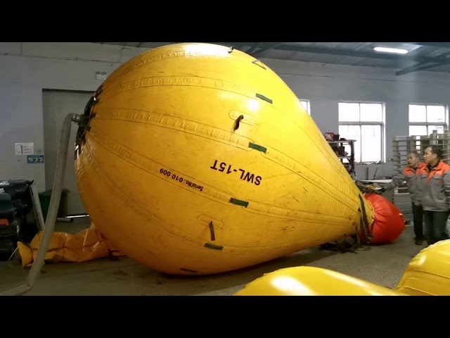 Open Parachute Type Underwater Air Lift Bags